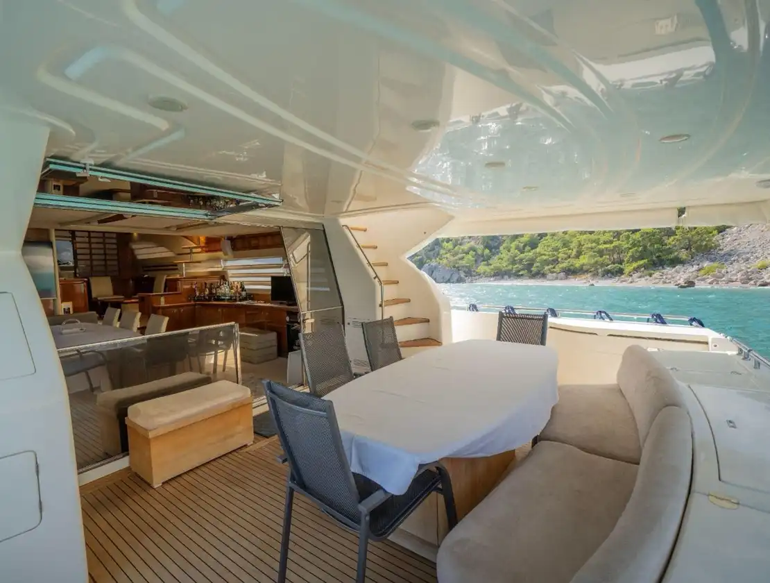 Antalya Yat Kiralama 26m Ferretti 760